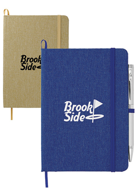 5 x 7 Inch Recycled Cotton Bound Notebooks