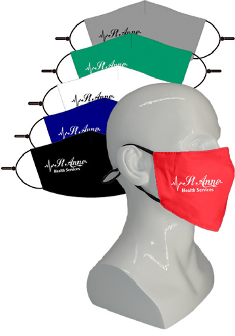 2 Layer Face Masks With Nose Bridge Adjuster