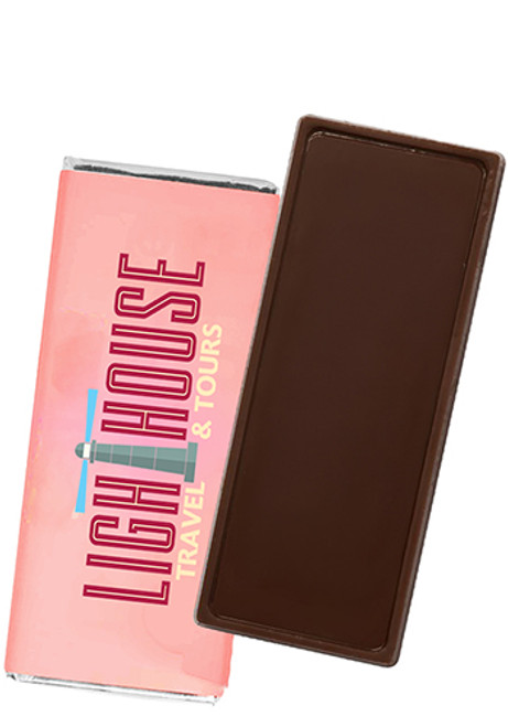 1.75 oz Chocolate Bar in Custom Wrapper