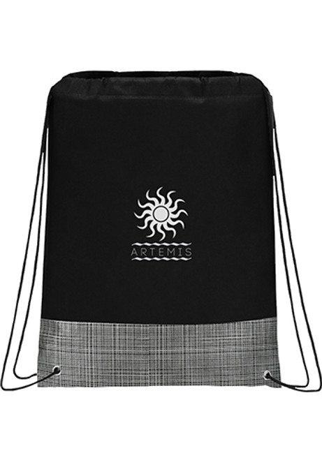 Crossweave Heat Sealed Drawstring Bags