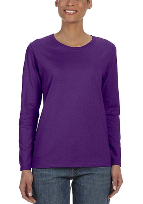 Gildan Heavy Cotton Ladies Long Sleeve Tees