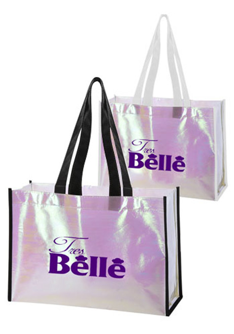 Pearl Laminated Non-Woven Tote Bag Pearl Laminated Non-Woven Tote Bag
