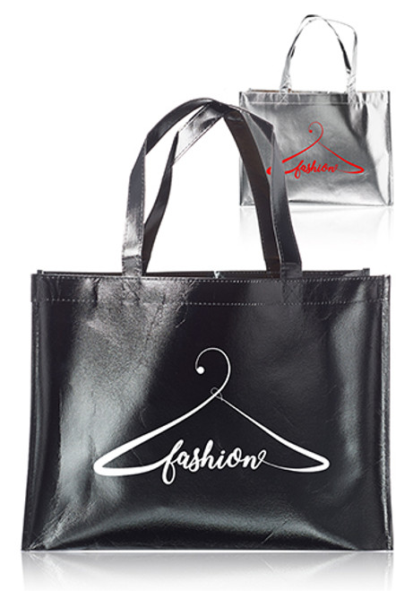 Kendra Metallic Laminated Shopping Bags Kendra Metallic Laminated Shopping Bags
