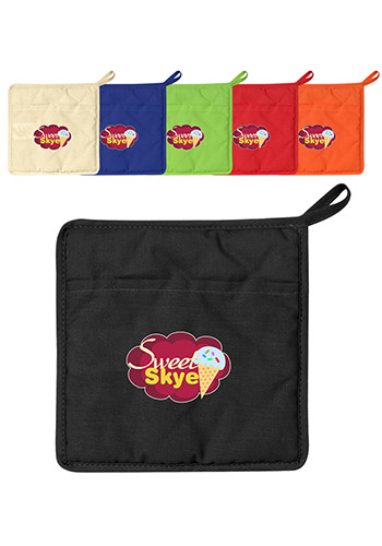 Quilted Cotton Canvas Pot Holder