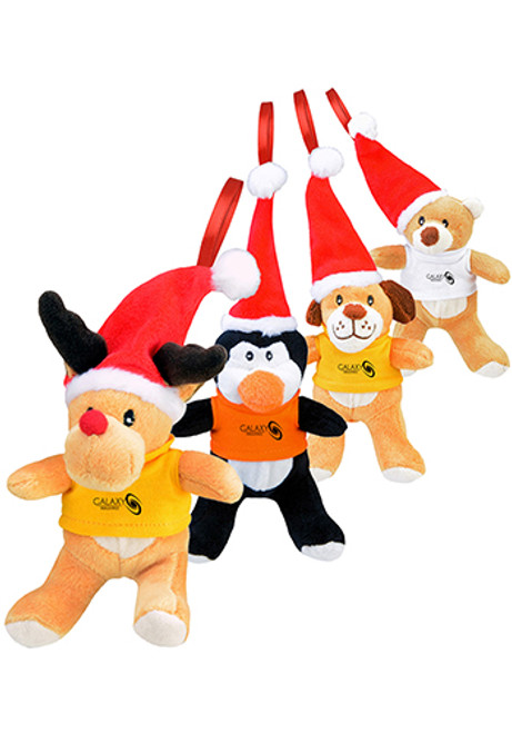 6 inch Plush Holiday Ornaments 6 inch Plush Holiday Ornaments