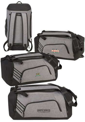 Sebring Convertible Graphite Duffel Bag
