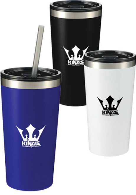 16 oz Thor Tumbler with Straw