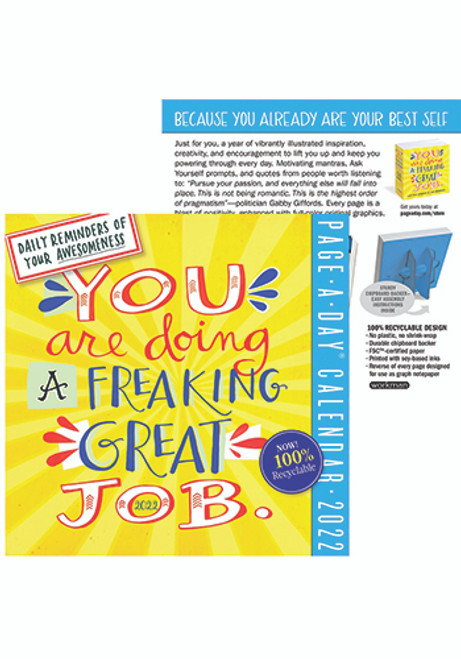 You Are Doing a Freaking Great Job