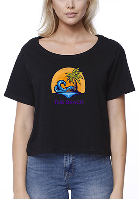 StarTee Ladies' Cotton Boxy T-Shirt
