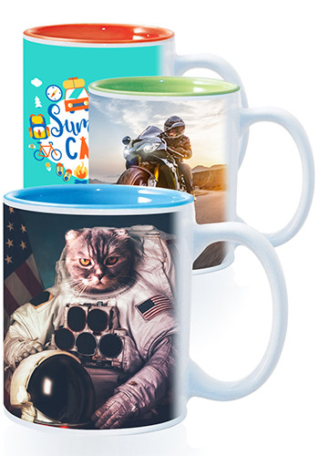 11 oz Two Tone Colored Sublimation Mug