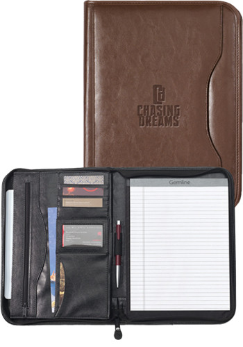 Deluxe Executive Vintage Leather Padfolio
