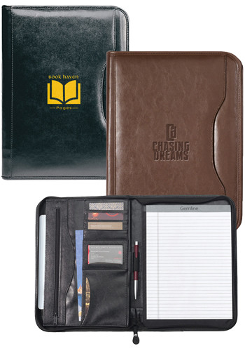 Deluxe Executive Vintage Leather Padfolio