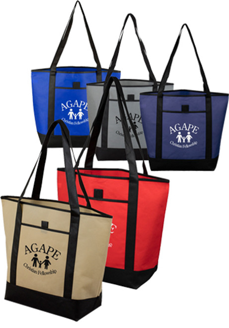 The City Life Boat Tote Bag