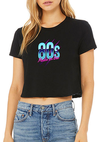 Bella Canvas Ladies Flowy Cropped T-Shirt