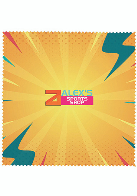 6 x 6 Sublimated Microfiber Cleaning Cloth