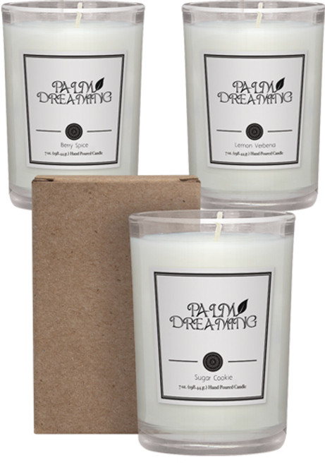 8 oz Scented Tumbler Candle in a Cardboard Box