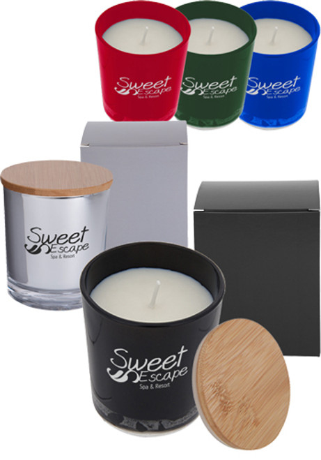 Bamboo Soy Candle with Matching Custom Box Bamboo Soy Candle with Matching Custom Box