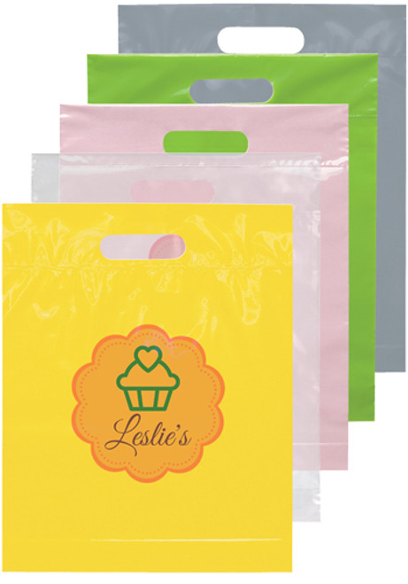 12 x 15 Die Cut Handle Bag
