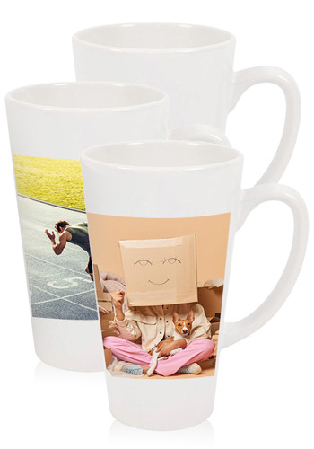17 oz Orca Sublimation Ceramic Latte Mugs