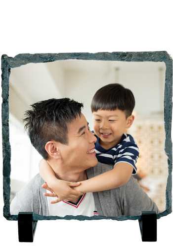 Glossy Small Square Photo Slate