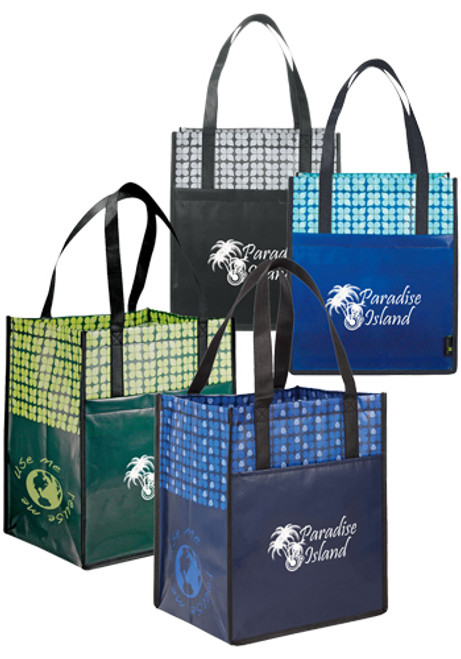 Big Grocery Laminated Non-Woven Tote