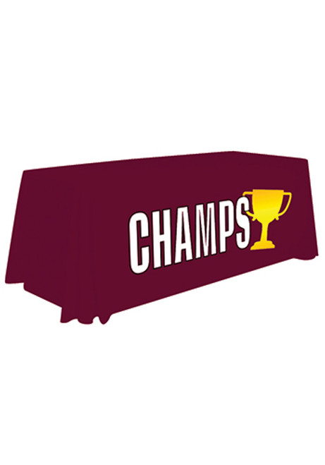 6 Ft LazerLine 3-Sided Front Only Printed Throw 6 Ft LazerLine 3-Sided Front Only Printed Throw