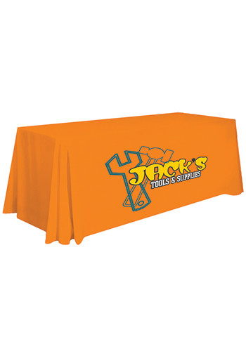6 Ft LazerLine 4-Sided Front Only Printed Throw