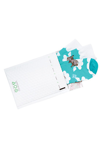 6 x 8 White Eco-Friendly Bubble Mailer