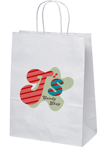 White Kraft Jenny Shopper Bag