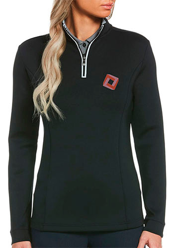 Original Penguin Ladies Club Mock Pullover