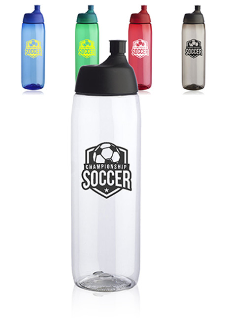 34 oz. Lenexa Plastic Water Bottles