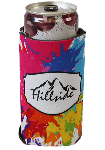 Sublimated Slim Can Cooler