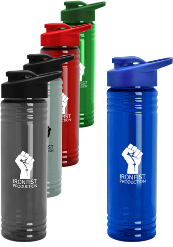 24 oz Slim Fit UpCycle RPET Bottles