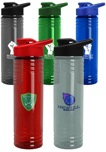 24 oz Slim Fit UpCycle RPET Bottles