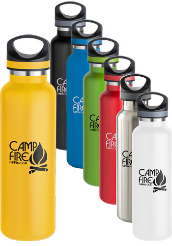 20 oz Basecamp Tundra Bottle with Screw Top Lid
