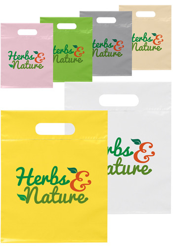 9 x 12 Die Cut Handle Bag