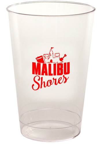 12 oz Hard Sided Plastic Tumbler