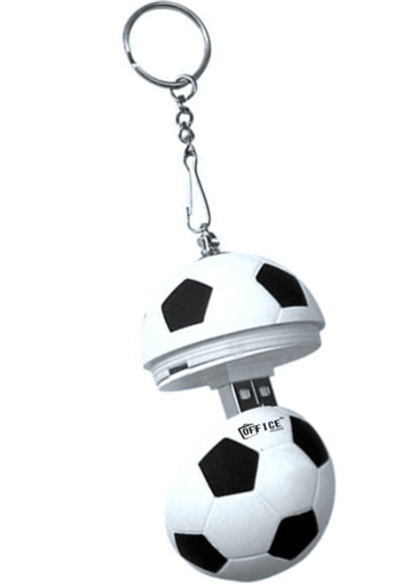 32GB Soccer Shaped USB Flash Drive with Keyring