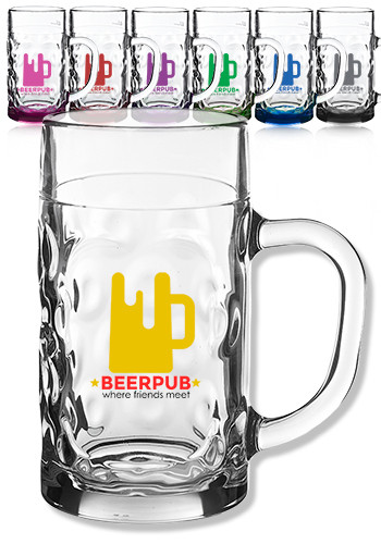Libbey 1 Liter Oktoberfest Beer Mugs