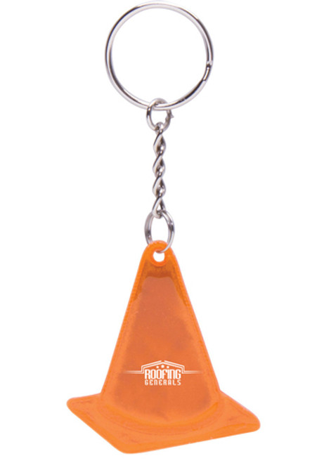 Reflective Safety Cone Keytag Reflective Safety Cone Keytag