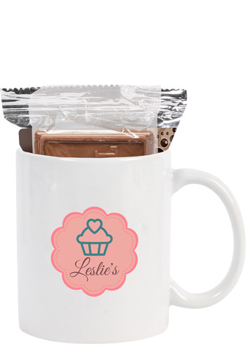Just Dunk It Cocoa and Cookie Mug Set