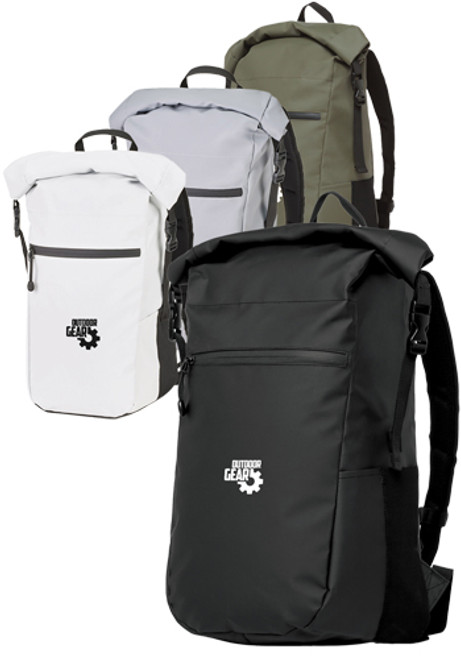 22L Ashbury Roll-Top Water Resistant Backpack
