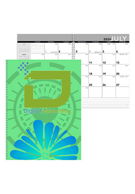 Academic Year Desk Planner with Full Color Cover Academic Year Desk Planner with Full Color Cover