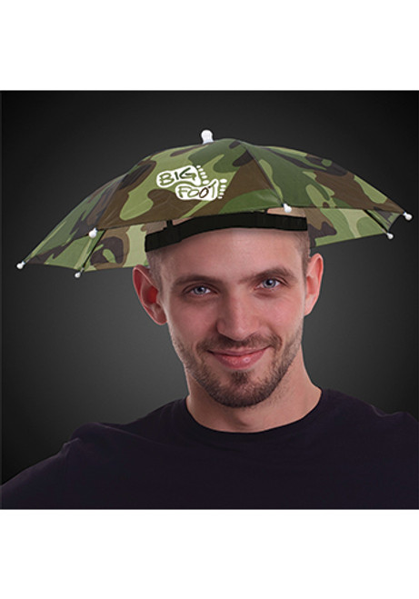 Camo Umbrella Hat