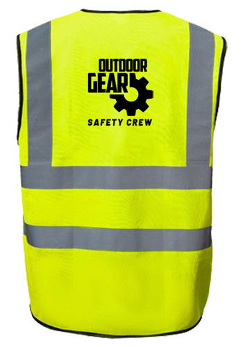 Premium Class 2 Knitted Safety Loop n Hook Vest