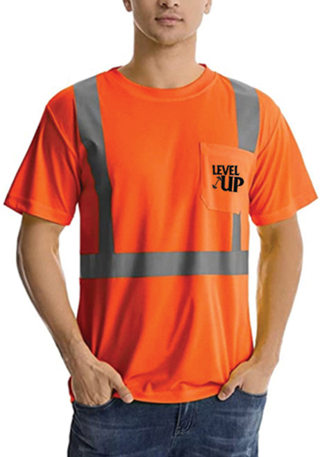 Breathable Class 2 Reflective Safety T-Shirt Breathable Class 2 Reflective Safety T-Shirt