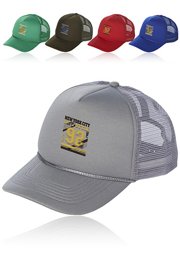 Cardinal 5 Panel Trucker Caps