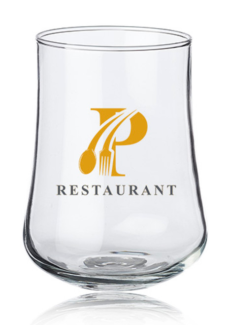 15 oz Rose Bud Stemless Glasses