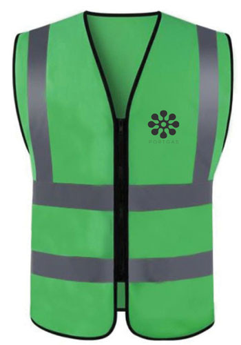Class 2 Hi Vis Reflective Safety Workwear Vest