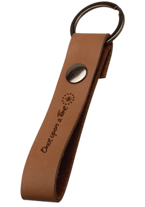 Leather Snap Keytag